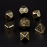 Gilded Noir Dice Set