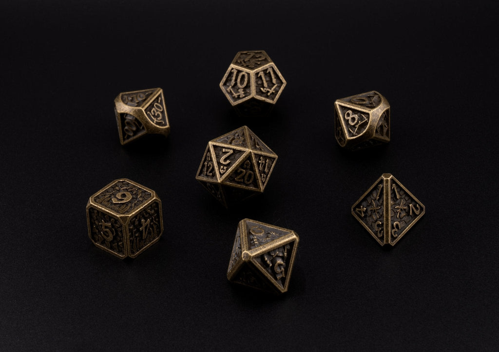 Gilded Relic Dice Set