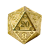 Dungeon Delve Runestones™ - 25mm D20 - Enchanted Parchment