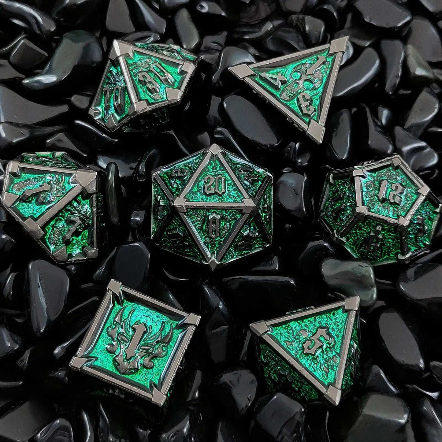 Gothic Mysticism - Starhorn Metal dnd Dice Set Collection