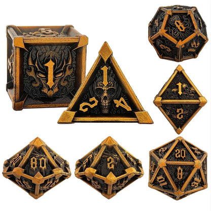 Gothic Mysticism - Starhorn Metal dnd Dice Set Collection