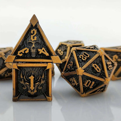 Gothic Mysticism - Starhorn Metal dnd Dice Set Collection