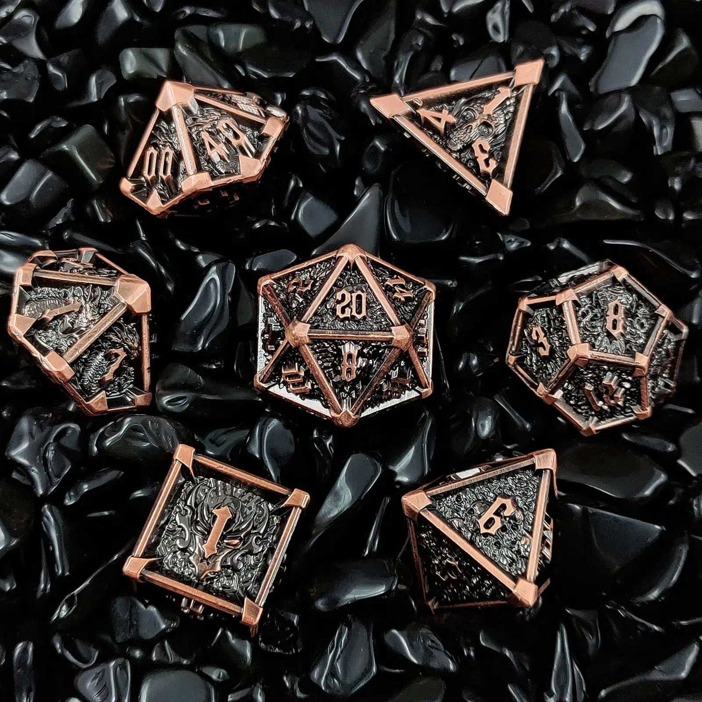 Gothic Mysticism - Starhorn Metal dnd Dice Set Collection