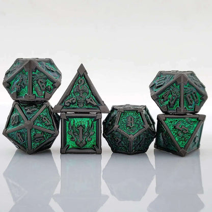 Gothic Mysticism - Starhorn Metal dnd Dice Set Collection