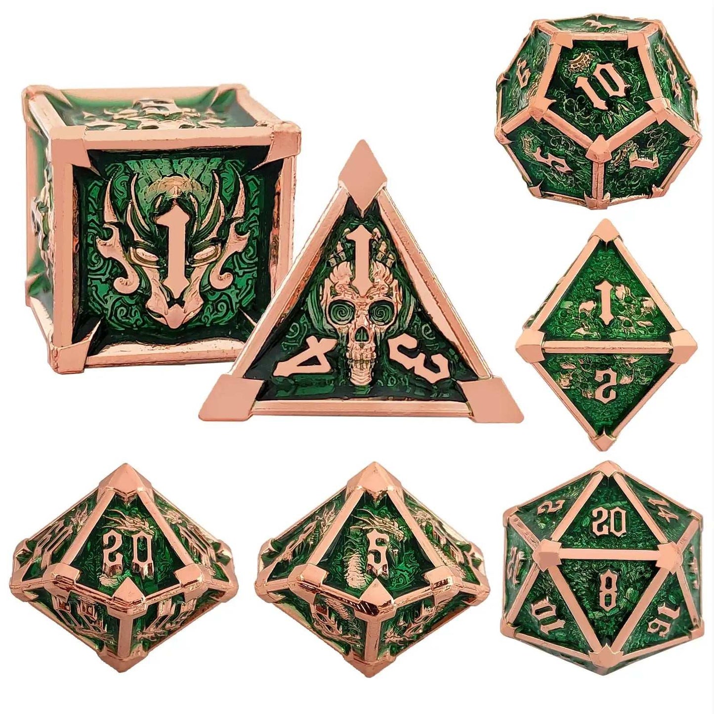 Gothic Mysticism - Starhorn Metal dnd Dice Set Collection