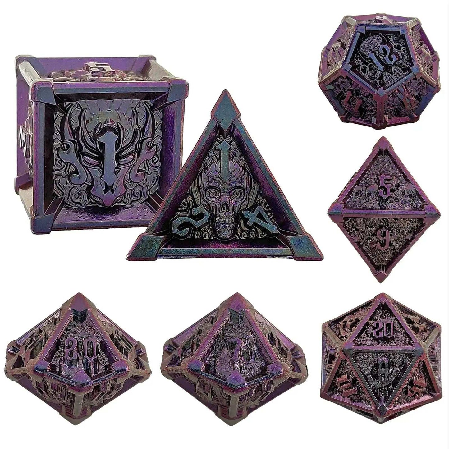 Gothic Mysticism - Starhorn Metal dnd Dice Set Collection