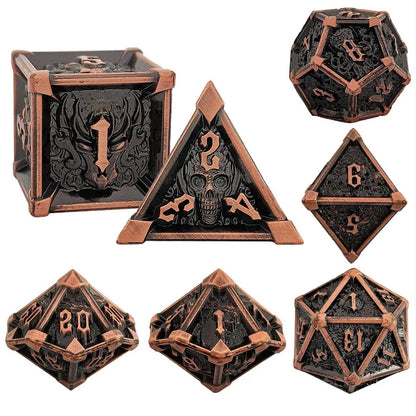 Gothic Mysticism - Starhorn Metal dnd Dice Set Collection