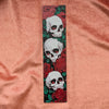 Rose & Skull Bookmark | Gothic Reader Gift