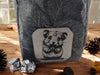 Gray mouse dice bag, RPG