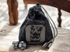 Gray mouse dice bag, RPG