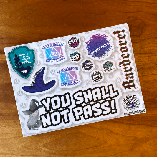 Greatest Crits: Greatest Hits Vol. 1 - Vinyl Gaming Sticker Collection