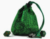 Green Wizard dice bag