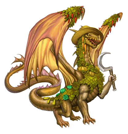 Battlezoo Dragons: Leshy Dragons for Foundry VTT