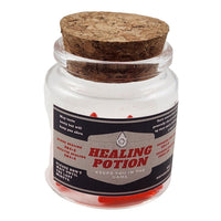 Healing potion dice jar