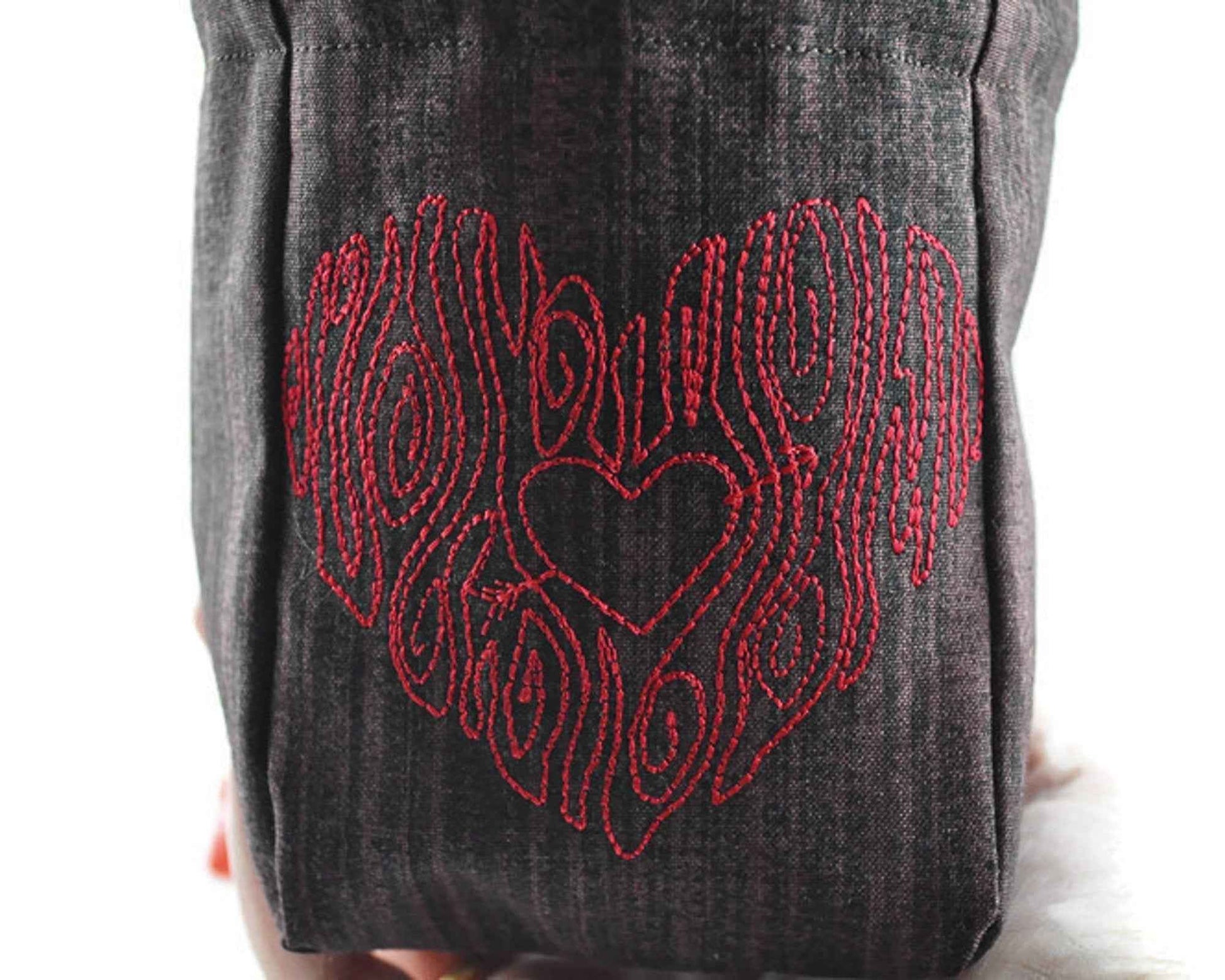 Heart dice bag