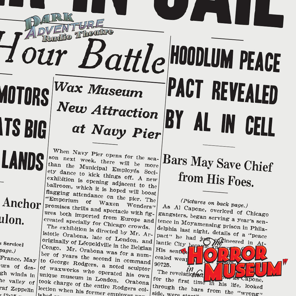 Dark Adventure Radio Theatre® - The Horror in the Museum