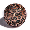 Hollow Metal Dragon D100 Dice 50mm Spherical Red Copper
