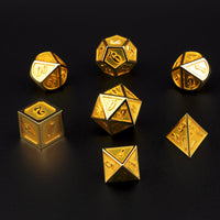 Honeyed Goldburst Dice Set