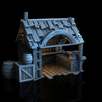 Market Stall - 28mm