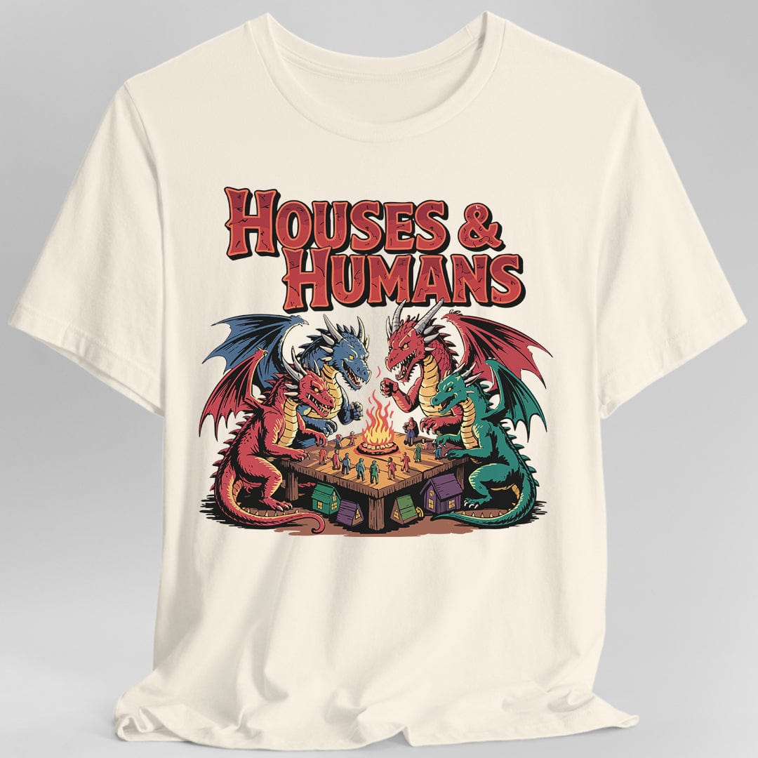 Houses & Humans Shirt – D&D Parody Tee for Tabletop Gamers