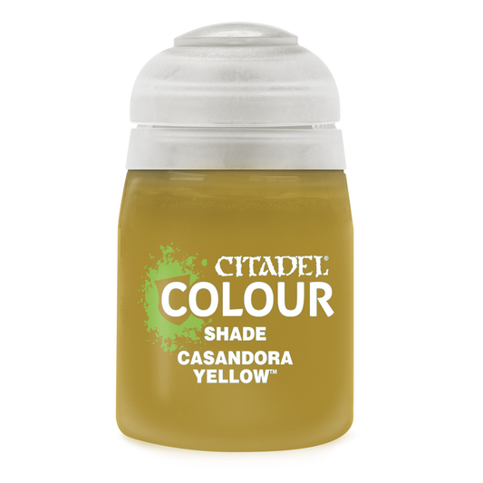 Citadel Color: Shade - Casandora Yellow Miniature Shading Paint (18ml)