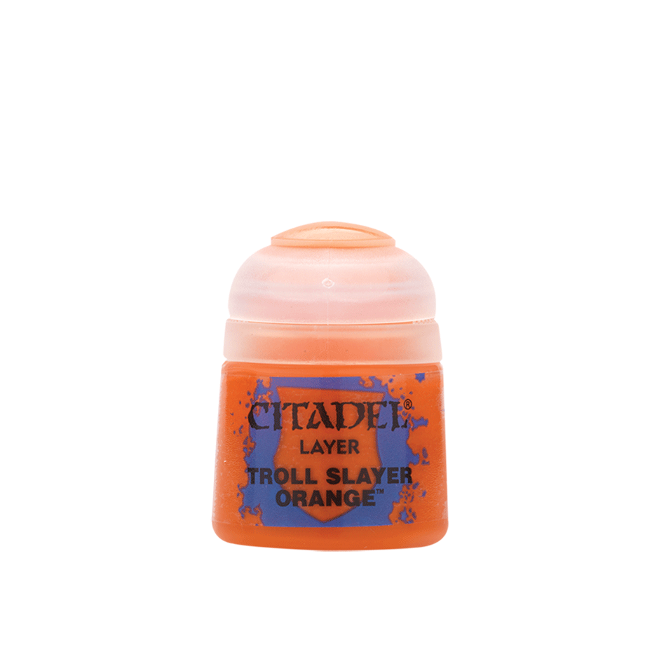 Citadel Color Layer - Troll Slayer Orange Miniature Paint 12ml