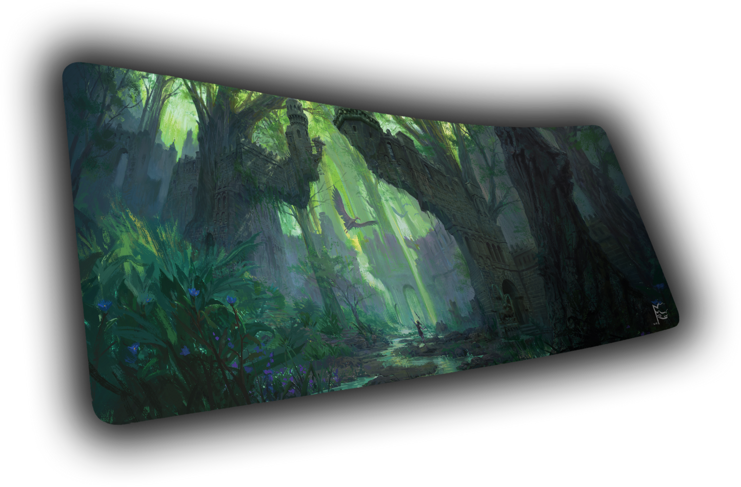 "The Huntress" — Epic Desk Originals Deskmat