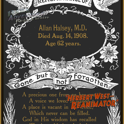 Dark Adventure Radio Theatre® - Herbert West: Reanimator