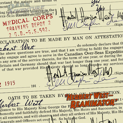 Dark Adventure Radio Theatre® - Herbert West: Reanimator