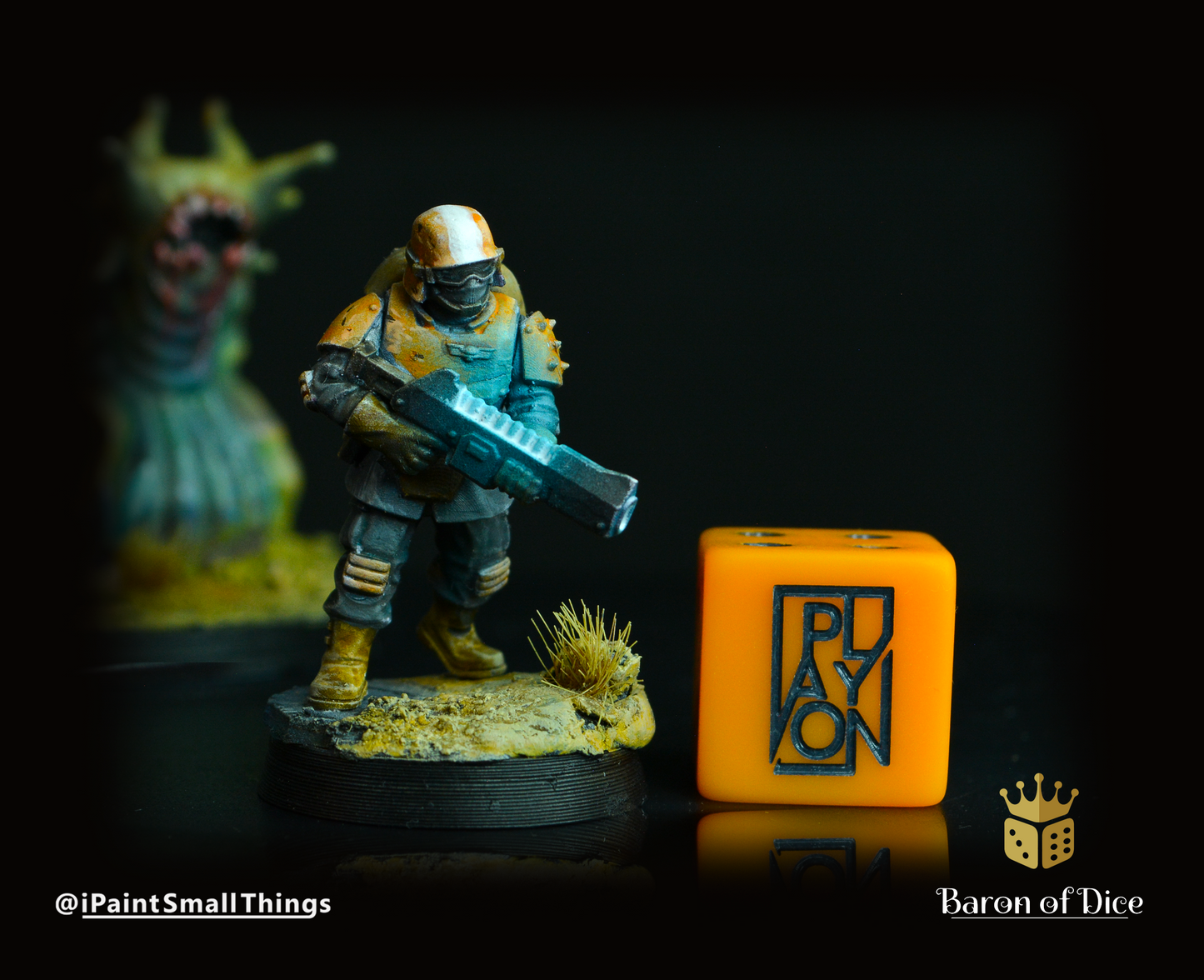 Play On Tabletop | Official Dice Series | Orange