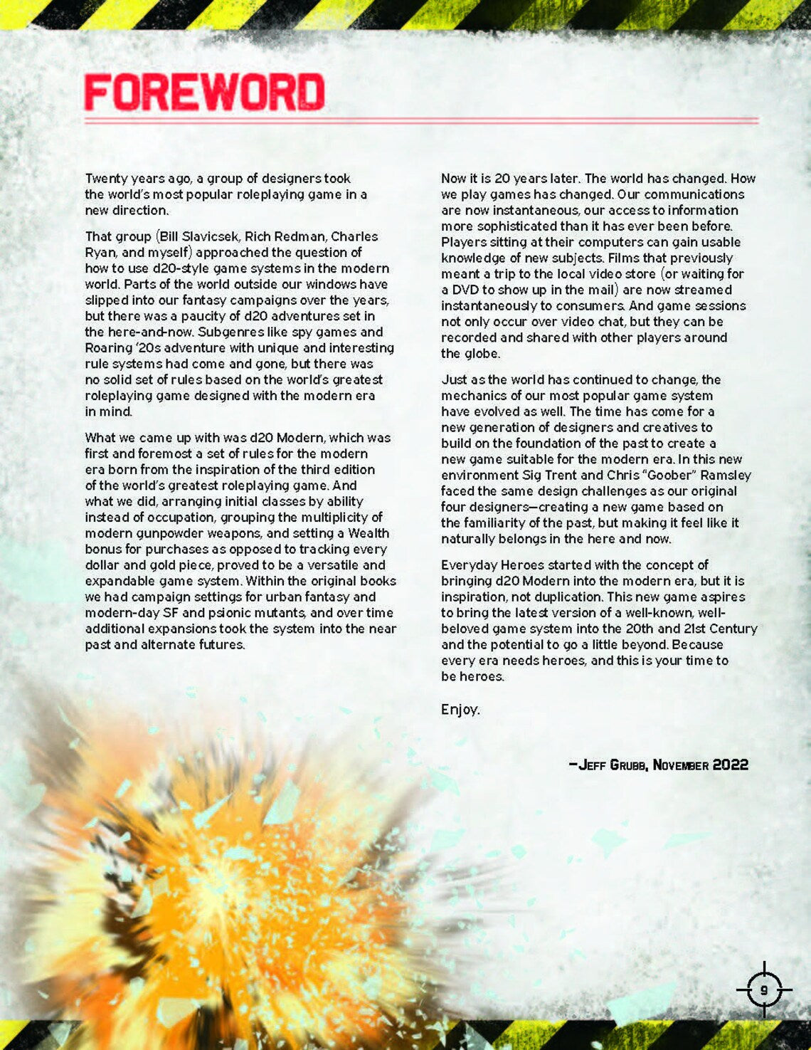 Everyday Heroes - Anniversary Core Rulebook