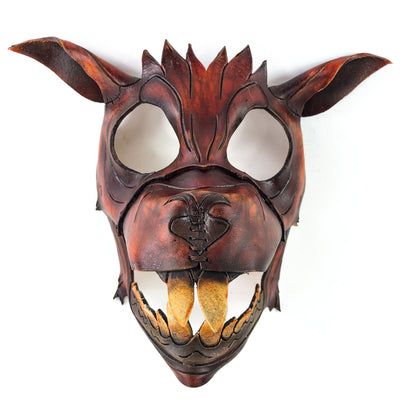 Handcrafted Genuine Leather Flying Squirrel Design