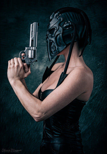 Dreaded Helmet Genuine Leather Mask
