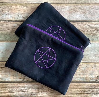Pentacle Tarot Card Bag