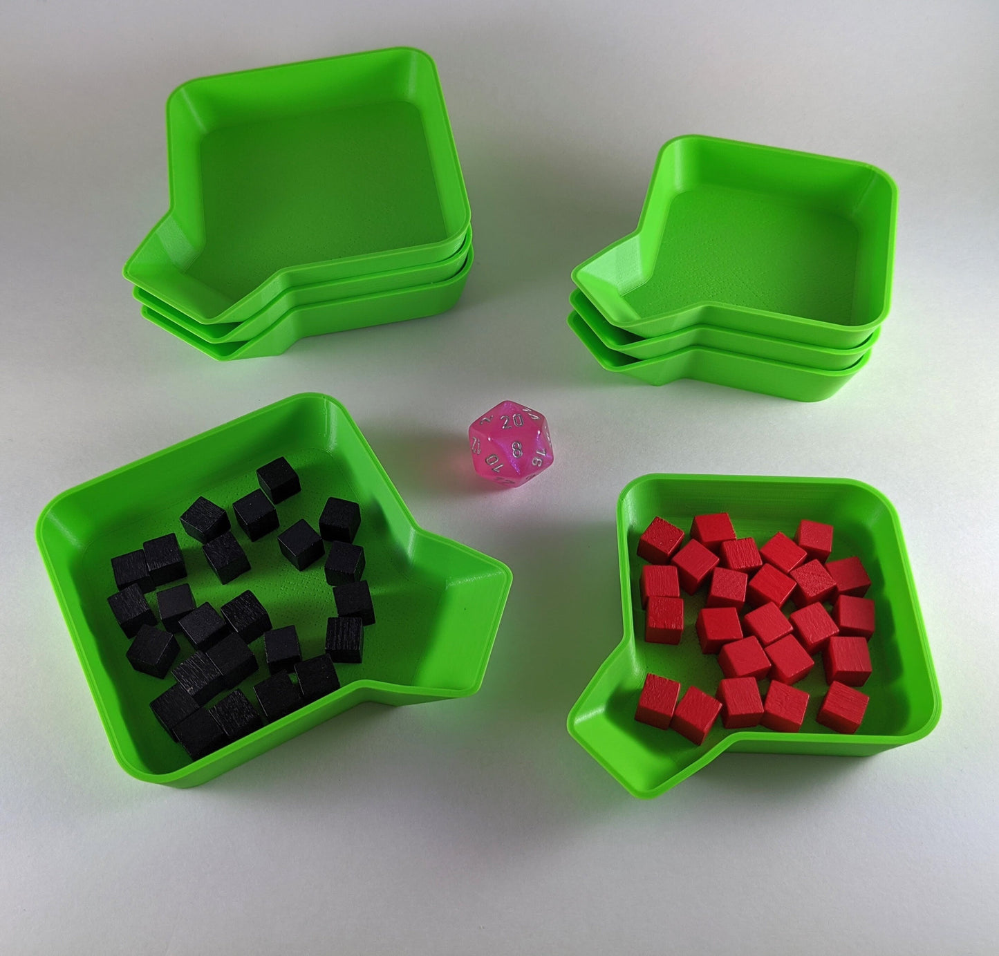 Stackable Board Game Organizer (4 pack)