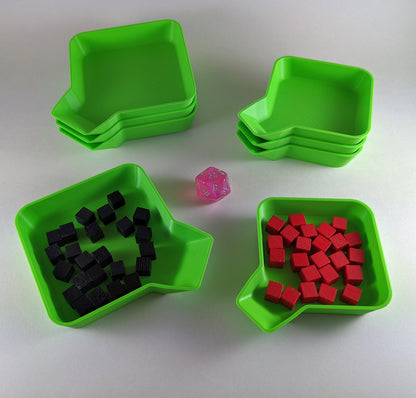Stackable Board Game Organizer (4 pack)