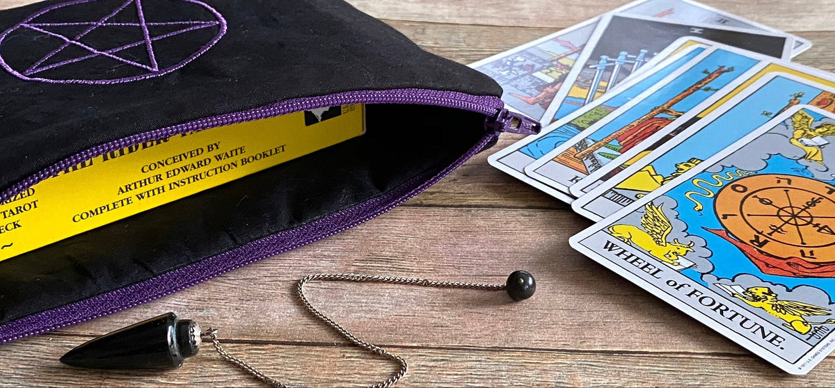 Pentacle Tarot Card Bag