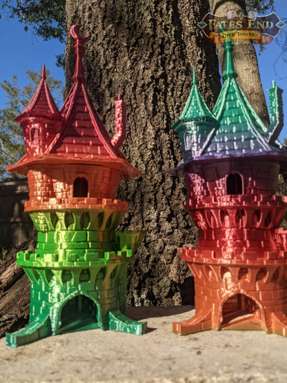 Wizard 3D Printed Dice Tower