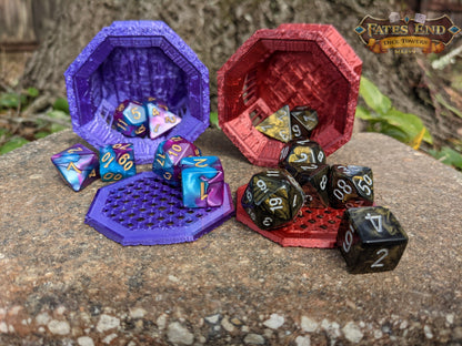 Dice Stone Jail 3D Printed
