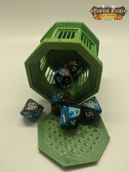 Dice Stone Jail 3D Printed