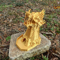 Clockwork Steampunk Dragon Dice Tower