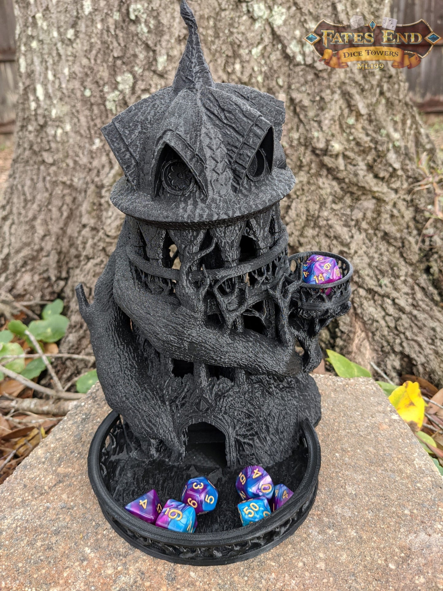 Druid 3D Printed Dice Tower