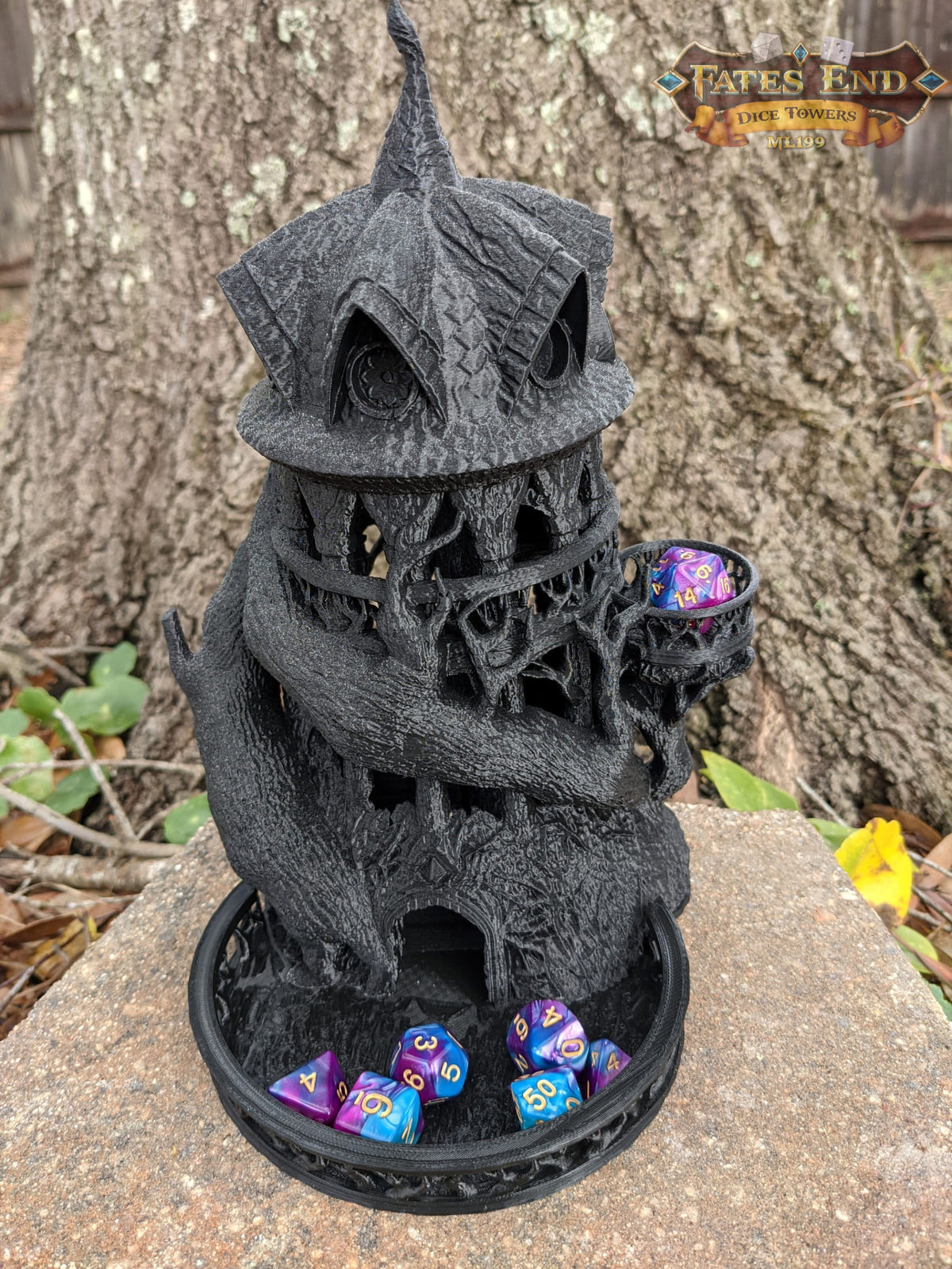 Druid 3D Printed Dice Tower