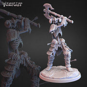 Ice Giant Skeleton - 3d Printed Miniature (32 mm and 75mm)