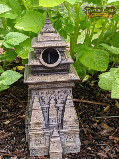 Monk 3D Printed Dice Tower