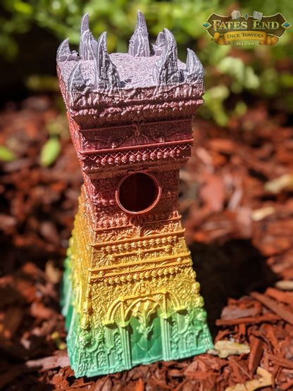 Necromancer 3D Printed Dice Tower