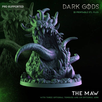 Maw - Dark Gods - 32mm - D&D - pathfinder - tabletop - rpg - fantasy - miniature
