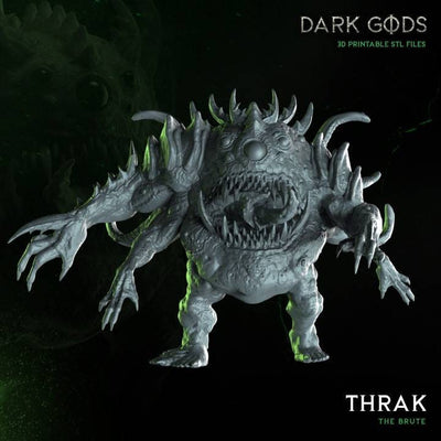 Thrak - 3d Printed Miniature (32 mm)