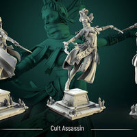 Cult Assassin - 32mm miniature