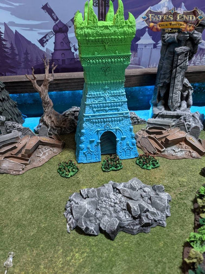 Necromancer 3D Printed Dice Tower